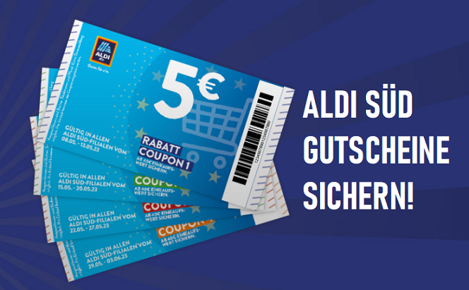 4x5€ Einkaufsgutscheine Für ALDI SÜD Gratis | Gratiswunder.de | Neue ...